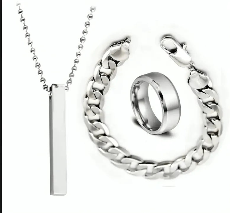 3 Piece Fashion Charm Jewelry For Men Best