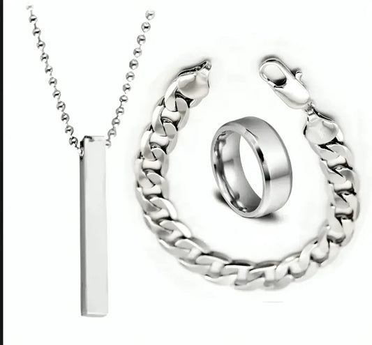 3 Piece Fashion Charm Jewelry For Men Best