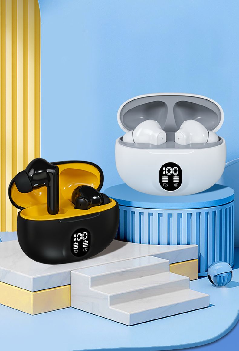 Lunar Ultra Pods Wireless Earbuds with LED